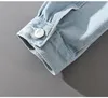 Mäns denimjacka trendig rippad smala jeanjackor kappa för manliga ytterkläder toppar fjäderkläder plus storlek m l xl xxl xxxl