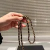 10S Kette Geldbörse Hochwertige Designer-Taschen Luxus Damen Ball Woc-Bag Double Golden Ball Min Chain Bag Umhängetasche