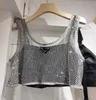 Women's Casual Dresses Silver Hollow Out Crystals Women Dress Designer Spaghettei Staps Dresses Womens With Straps