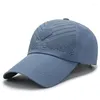 Ball Caps Herren Sommerkappe Schnell trocknend Atmungsaktiv Halt Einfach Einfarbig Snapback Hut Außerhalb Sport Kühlend Unisex Baseball