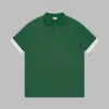 رجال زائد Tees Sweatshirts 2024SS ربيع وصيف جديد للقطن عالي الجودة طباعة الأكمام قصيرة الأكمام الدائرية تي شيرت كبير: XS-L اللون: أسود أبيض V3SF