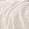 Chair Covers Woven Cotton Sofa Cover Blanket White Grey Sofa Towel for Living Room Furniture Decor Tapestry Couch Cover