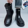 Parzival Autumn Autumn Winter Men Water Boots for Rain High Top Ankle Galoshes 캐주얼 고무 부츠 여성 레인 부츠 드롭 240228