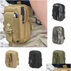 Tentes et abris Hommes Tactique Molle Poche Ceinture Taille Pack Sac Petite Poche Militaire Courir Voyage Cam Sacs Softbag 230815 Drop de Dhql1