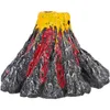 Fish Tank Harts Rockery Supply Adorn Life Staty Decor Aquarium Accessory Volcano Decoration Ornament 240226