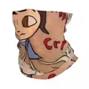 Bandanas japão manga arte yoshitomo nara bandana pescoço mais quente feminino inverno caminhadas esqui cachecol gaiter rosto capa