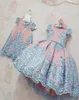 Infantile pizzo perla sera formale matrimonio tutu principessa vestito da bambino ragazze di fiori abbigliamento per bambini festa per bambini vestiti per ragazzaMX19097574337