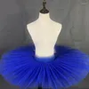 Stadiumkleding Professionele Platter Tutu Zwart Wit Rood Balletdanskostuum voor vrouwen Volwassen rok met ondergoed