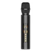 Speakers TWS Wireless Karaoke Microphone with Bluetooth Speaker Home Party Performance Singing Microphone for KidsBlack