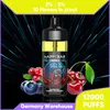 Vapes Original Happ Bar 12000 Puffs E-Zigarette Einweg-Vape Puff 12K wiederaufladbarer Akku im Vergleich zu 6000 9000 10000 Vaper