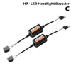 Novo farol de carro led canbus decodificador faróis livre de erros resistor h1h3 h4 h7 h9 h11 eliminador de falhas acessório automotivo novo