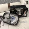 Dao Qun Instagram Wind Transparent Makeup For Women 2023 New Portable Large Capacity Cosmetic Storage Washing Bag 168004