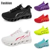 Chaussures de course hommes femmes gris blanc noir vert bleu violet baskets de sport pour hommes taille 38-45 GAI Color254