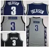 College Georgetown Hoyas Sports Jerseys Allen Iverson University Jerseys Broderie Dikembe Mutombo Sportwear Anthony Sports Shirt5299399