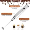 Tools Electric Milk Frothers Handheld Wireless Blender USB Mini Coffee Maker Whisk Mixer Cappuccino Cream Egg Beater Food Blender