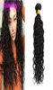 Brazilian Virgin Human Hair 1 Bundle Water Wave Curly Double Wefts Unprocessed Hiar Bundles One Weave 1030inch6147276