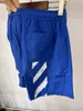 Roupas de palco (modelo pré-venda) OFF Royal Blue Beach Shorts