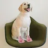 Odzież dla psów 4 szt. Rękawiczki dla dzieci buty wodoodporne buty Pet Różowe zapasy sandałowe dziecko