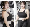 Bras Cloud Hide SXXXL Hot Sports Bra Yoga Shirt Women Crossback Sports Top Bra Big Lady Sexy Sportswear Push Up Underwear Plus Size