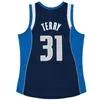 스티치 농구 저지 Jason Terry 2002-03 메시 나무 고전 레트로 저지 남자 여자 청소년 S-6XL