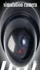 ワイヤレスホームセキュリティダミーサーベイランスドームカメラシミュレーションIRライトフェイクモニタリング偽のヘミシフェアの監視偽のCAM6066178