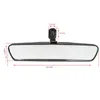 Interior Accessories Rear View Mirror 10 Inches Car Rearview Black Auto For Modification Parts