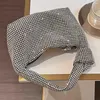 Evening Bags Women Knot Bag Rhinestone Bling Satchel Glitter Diamond Clutch Purse Stylish Sparkle Crystal Lady Wedding