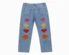 Men039s Jeans SYUHGFA 2021 Uomini Poker Ricama Moda Donna Casual Oversize Denim Pantaloni Larghi Coreano Stile Hiphop Streetwear8078708