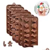 Formy do pieczenia świąteczne czekoladowe formy z piernikowa Man Santa Cookie JN10 DOSTAWA DOSTAWOWA DOMOWA KUTOWANA KUCHNIA BAR