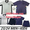 Soccer Jerseys 2024 Englands 150 Years National Team Football Shirt WHITE BRIGHT STERLING GREALISH Men Kids KitH243408