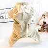 Rompers Four Legs Dog Jumpsuits Multi Colours Ubrania dla zwierząt dla jesiennych dżentelmeni