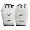 LOOGDEEL Halbfinger-Boxhandschuhe PU-Leder MMA Kampf Kickboxhandschuhe Kinder Herren Karate Muay Thai Training Workout Handschuhe 240226