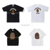 T-shirts Shark Men's Summer Mens Designer Skjorta Shorts Overized T Shirts Men Clothing Bathing Ape 240304