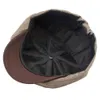 HT4168 Berets Spring Summer Caps For Men Kobiet Artysta malarz Octagła Sboy Beret Hat Flat Cap Męska Kobieta Kobieta 240229