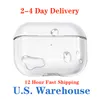 Для Airpods Pro 2 Air Pods 3 Max наушники Airpod Bluetooth Accessorys Solid Silicone Cilent White защитная защитная крышка беспроводной зарядной короб