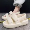 Slippers 38-39 Open Toe Women Sandal 2024 Top Sale Life Sneakers Shoes Street For Sport Original Cute