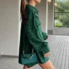 Женские блузки, мешковатая рубашка большого размера в зеленую клетку в американском стиле ретро, Roupas Femininas Com Frete Gratis Blusas De Mujer Bonitas Y Baratas