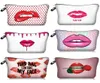 MPB013 Beauty Lip 3D Print Women Cosmetic Bag Fashion Travel Makeup Bag Organizer Make Up Case Storage Pouch toalettety Beauty Kit B3291852