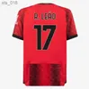 Soccer Jerseys GIROUD AC R.LEAO 2023 THEO TONALI 2024 Football Shirt Home Away Men Kids kitH2434