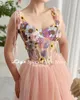 Party Dresses Lsym Pastrol Floral Appliciques Prom Gown A-Line Ankle-Length Homecoming 2024 Fairy Spaghetti Strap Birthday