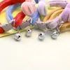 Halsbanden Pluche Hartvormige Strik Stiksels Accessoires voor huisdieren Puppyhalsband Modieus Contrasterende kleur Schattig Bel Producten Cat