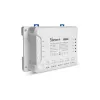 Controle sonoff 4chpror3 interruptor de luz wifi inteligente 4 gang, 3 modos de trabalho avançando interlock selflocking rf/wifi interruptor funciona com alexa