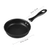 Pans Stainless Griddle Non-stick Frying Pan Omelette Stone Egg Nonstick Novelty Skillet