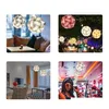 Party Favor 300Pcsis10Set Diy Modern Pendants Ball Novel Iq Lamp Jigsaw Puzzle Colorf Pendant Lights 25Cm/30Cm/40Cm 3 Sizes Fy3412 D Dht06