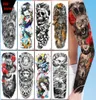 300 estilos de mangas completas tatuajes temporales 3d pegatina de tatuaje impermeable arte corporal pegatinas para brazo 4817cm7120680