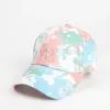 Casquettes de baseball 2024 Tie Dye Gradient Casquette de baseball Hommes et femmes Coloré Protection solaire extérieure Chapeau réglable