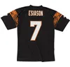 Stitched football Jersey 7 Boomer Esiason 1989 mesh retro Rugby jerseys Men Women and Youth S-6XL