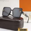 Projektanci okulary przeciwsłoneczne Luis vuitons New Lvjia duże pudełko moda