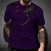 Męskie koszulki Cool Scorpion 3D T-shirty Męs