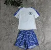 Verão novo designer de treino feminino camiseta shorts marca luxo casual terno 2 peça conjunto terno esportivo jlv2854